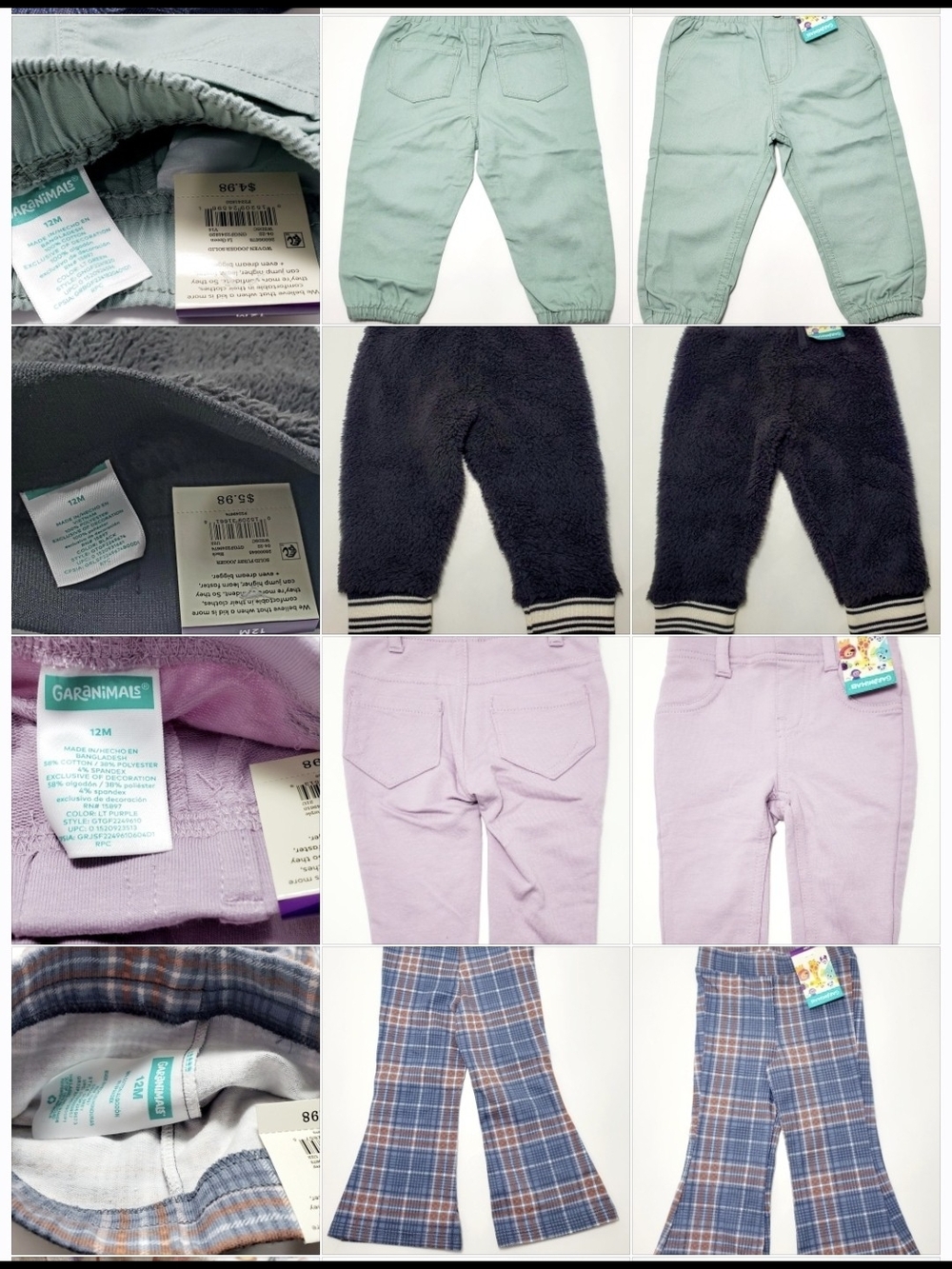 New Garanimals Sizes 0-3 Months Up To 2T Lot Of 16 Pieces